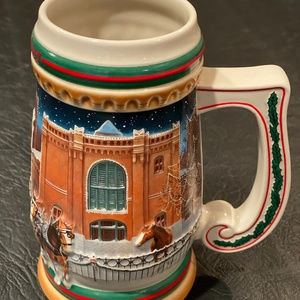 GREAT HOLIDAY GIFT! Vintage Home for the Holidays Budweiser Beer Stein 1997 NIB